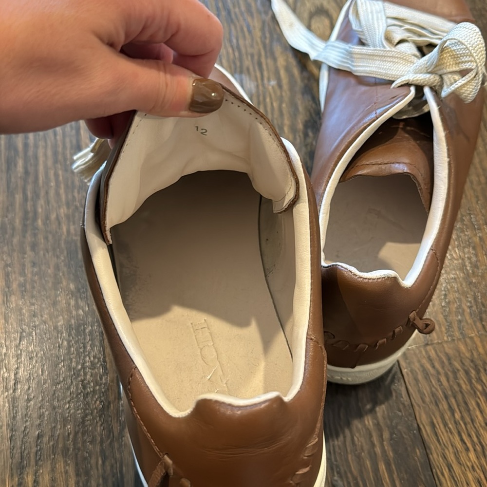 Coach brown leather sneakers - Picture 5 of 5